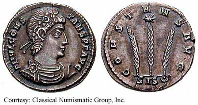 монета Древнего Рима