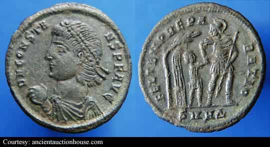 монета Древнего Рима