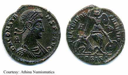 монета Древнего Рима