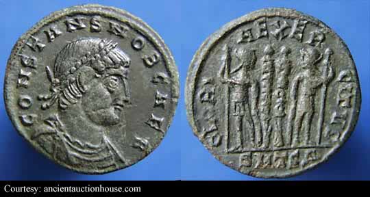 монета Древнего Рима