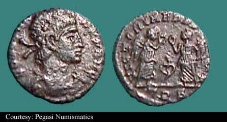 монета Древнего Рима