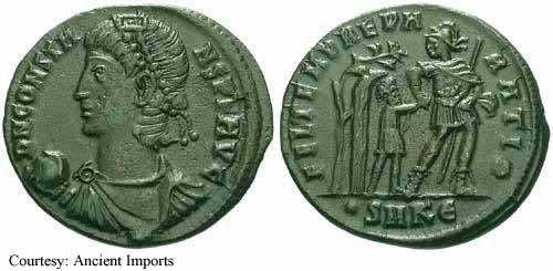 монета Древнего Рима