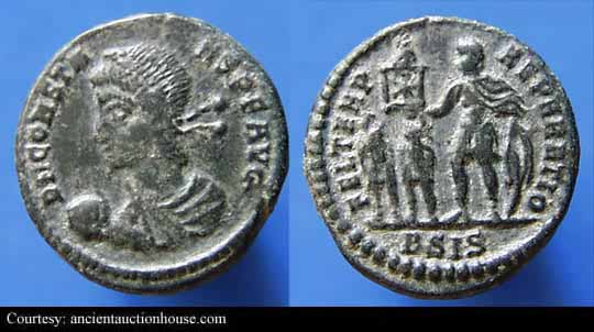 монета Древнего Рима