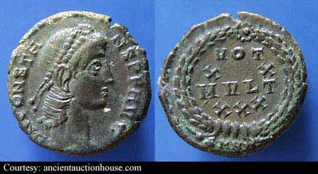 монета Древнего Рима