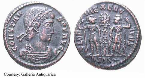 монета Древнего Рима