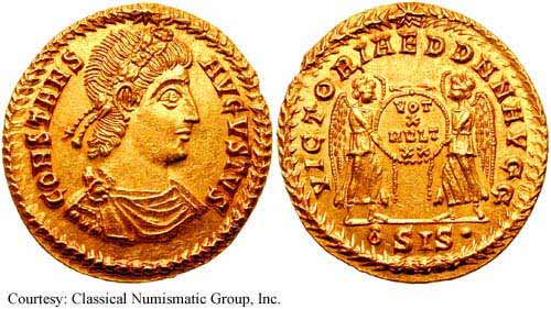 монета Древнего Рима