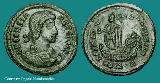 монета Древнего Рима