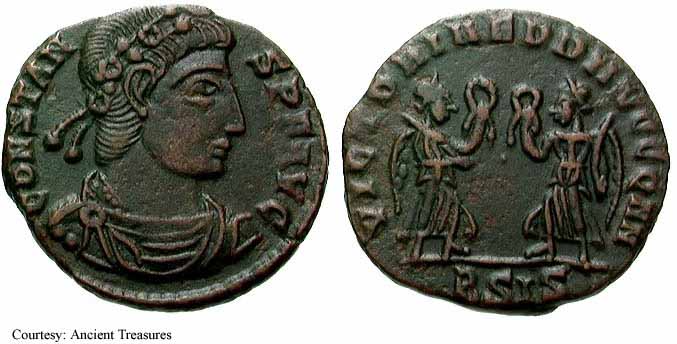 монета Древнего Рима