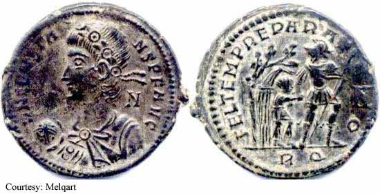 монета Древнего Рима