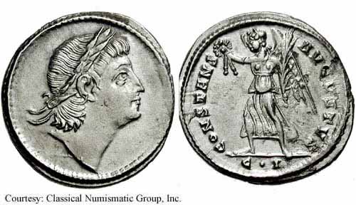 монета Древнего Рима