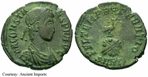 монета Древнего Рима