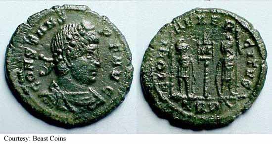 монета Древнего Рима