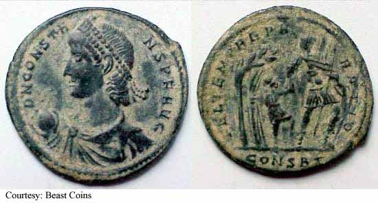 монета Древнего Рима