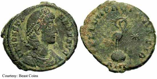 монета Древнего Рима