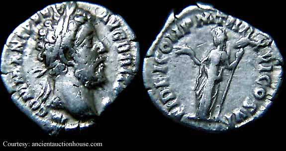 монета Древнего Рима