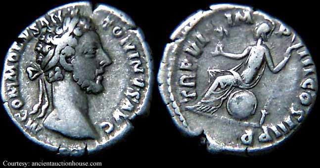 монета Древнего Рима