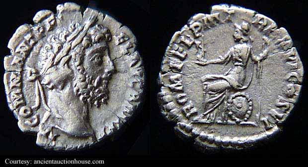 монета Древнего Рима