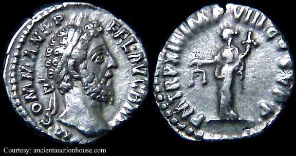 монета Древнего Рима