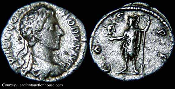 монета Древнего Рима