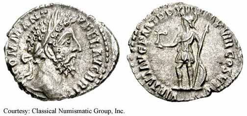 монета Древнего Рима