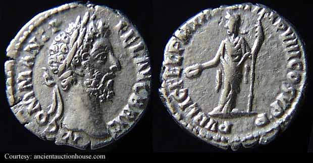 монета Древнего Рима