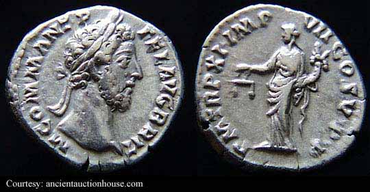 монета Древнего Рима