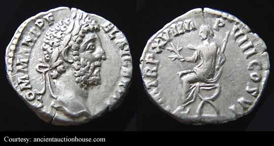 монета Древнего Рима