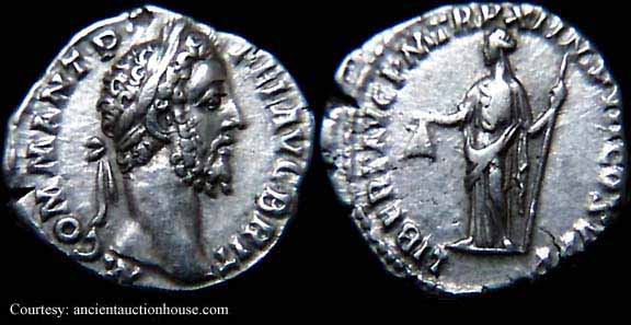 монета Древнего Рима