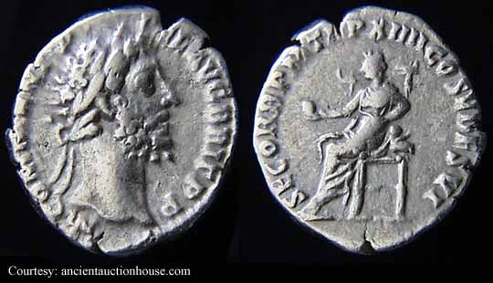 монета Древнего Рима