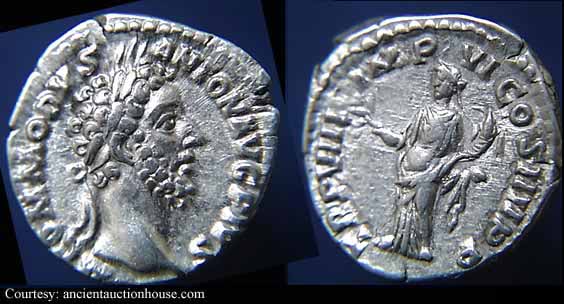 монета Древнего Рима