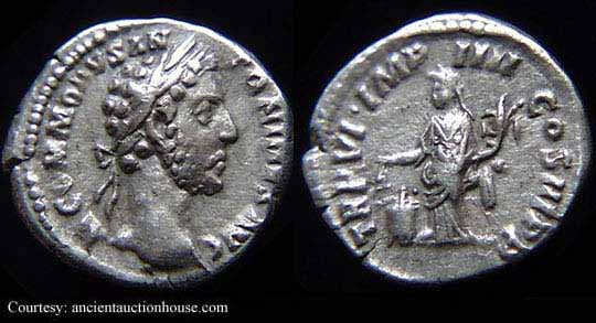 монета Древнего Рима