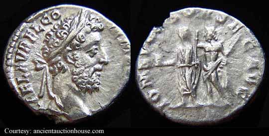 монета Древнего Рима