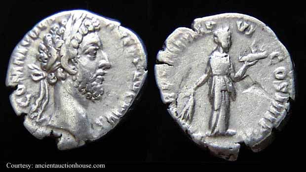 монета Древнего Рима