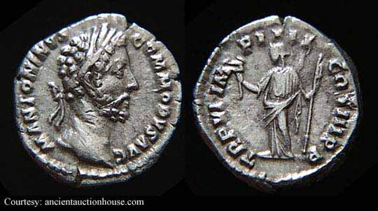 монета Древнего Рима