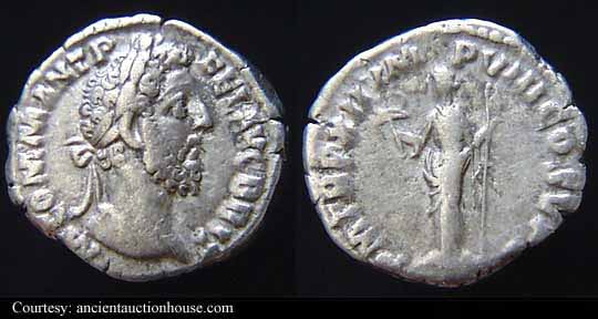 монета Древнего Рима