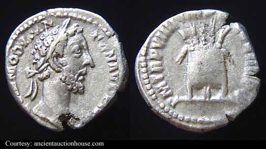 монета Древнего Рима