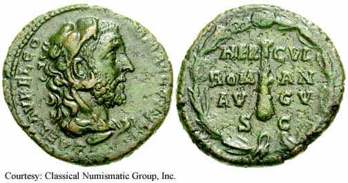 монета Древнего Рима