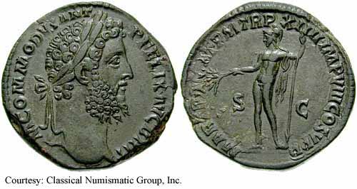 монета Древнего Рима