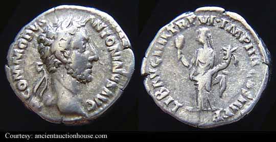 монета Древнего Рима