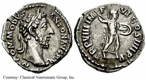 монета Древнего Рима