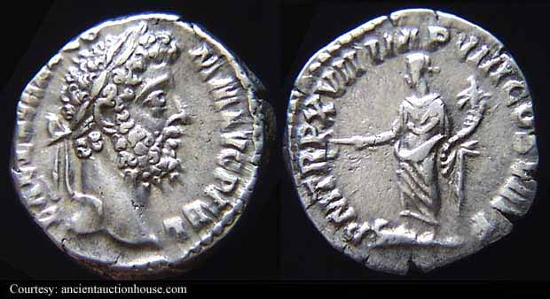 монета Древнего Рима