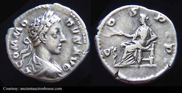 монета Древнего Рима