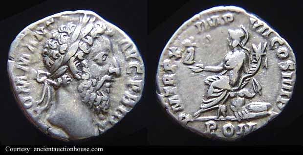 монета Древнего Рима