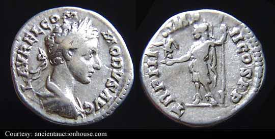 монета Древнего Рима