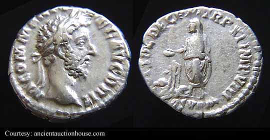 монета Древнего Рима