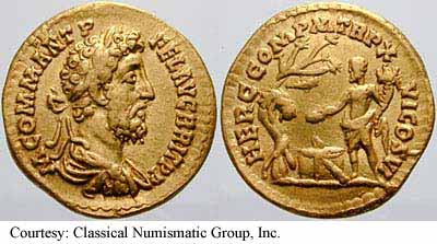 монета Древнего Рима