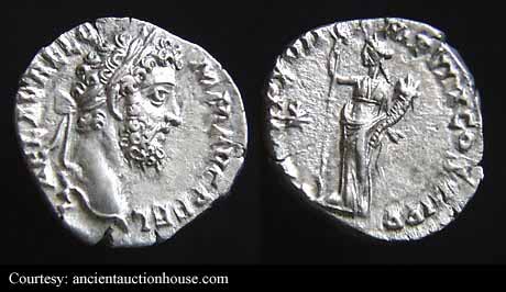 монета Древнего Рима