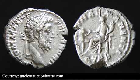 монета Древнего Рима