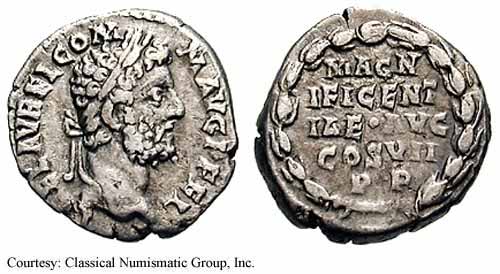 монета Древнего Рима