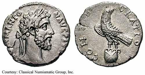 монета Древнего Рима